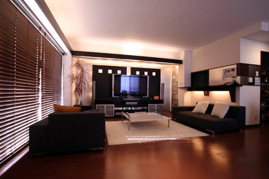 This is an example of a modern living room in Osaka.
