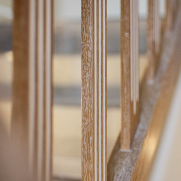 Treppen Geländer mit handwerklichem Stil