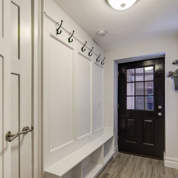 Hoboken Brownstone New Garden Level Entry Way