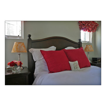 Custom Handcrafted French Country Bedroom Furniture, Bed, Armoire, Table