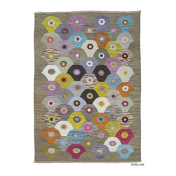 Old Yarn Kilim Rugs - Area Rugs