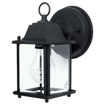 Capital Lighting Cast Outdoor Lantern, Black