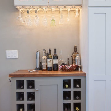 Built-In Wine Storage and Home Bar Cabinet – Manchester MA