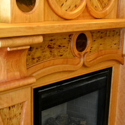 Art Nouveau Fireplace Suround - Fireplace Mantels