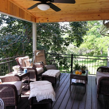 Gable and Shed roofs over decks