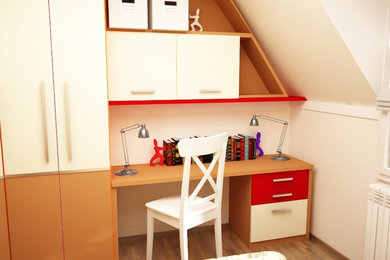 Example of a trendy kids' room design in Other