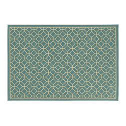 Maya Outdoor Rug, 7'10" x 10'10" - Outdoor Rugs