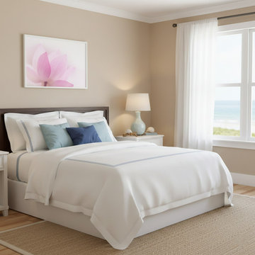 Closeup on Lotus Coastal Wall Art Prints