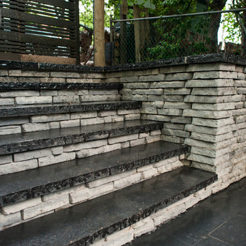 Leslieville Backyard Outdoor Living Space