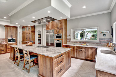 Inspiration for an eclectic kitchen remodel in Jacksonville