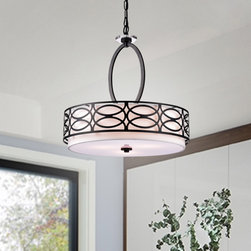 3-Light Chandelier, Flush Mount & Pendant - Chandeliers