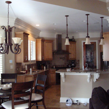 Kitchen cabinets