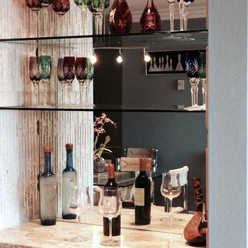 Palos Verdes Bathroom renovation & Bar area