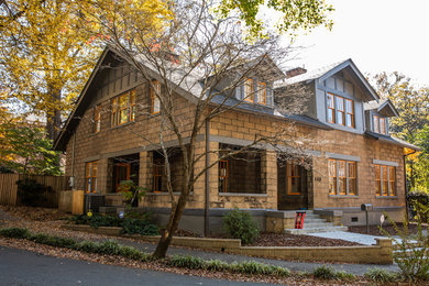 Inspiration for an exterior home remodel in Atlanta