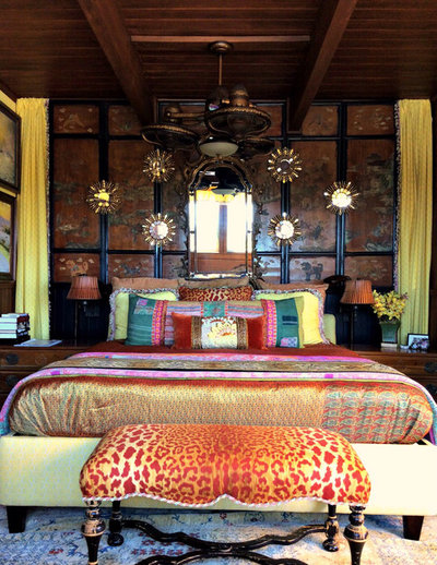 Asian Bedroom My Houzz: The Magic of The Orient Transforms a California Beach Home