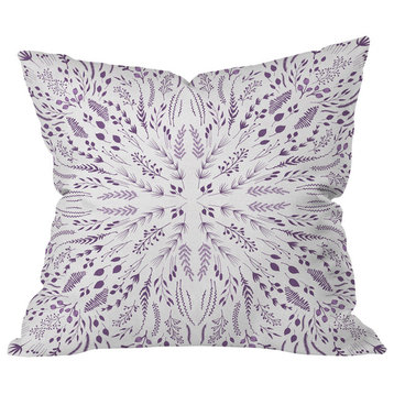 Iveta Abolina Lavender Maze Outdoor Throw Pillow