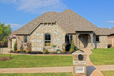 Transitional exterior home photo in Oklahoma City