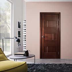 Dominika Modern Interior Door Wenge Finish - Interior Doors