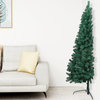 vidaXL Christmas Tree Artificial Half-Circle Xmas Tree with Stand Green PVC
