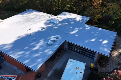 Gulf Course House Flat Roof