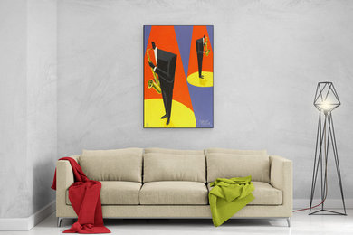 Light Notes Limited Edition Giclee Canvas Print
