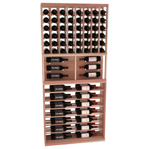 13 Stains to Choose From! Wine Racks America Ponderosa Pine 4 Column 10 Row Display Top Kit