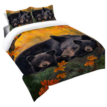 Cozy Bears Twin Comforter