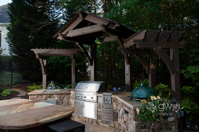 Elegant patio photo in Atlanta