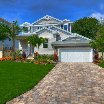 Davis Island Home ,Coastal staging