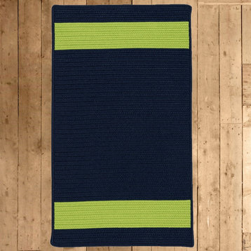 Colonial Mills Rug Aurora Navy Green Rectangle