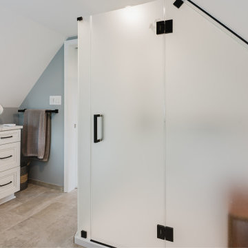 Arlington Attic Bathroom Addition and Interior Remodelb