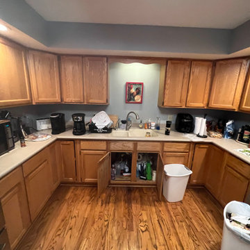 Water Damage Kitchen Remodel