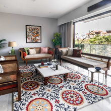 Bangalore Houzz: Kitchen Renovation Ends in a Full Home Makeover