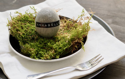 DIY: Osterbasteln mit Beton – eine Tischdeko mit Ei und Vase