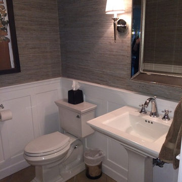Transitional Powder Room