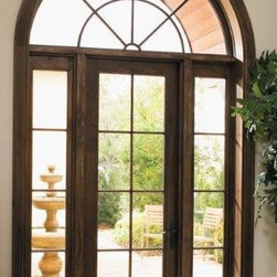 Hinged Wood Patio Door - Front Doors