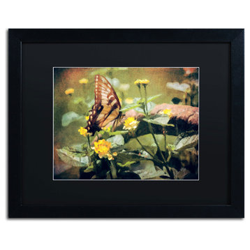 'Hidden Treasure in the Sun' Matted Framed Canvas Art by Lois Bryan