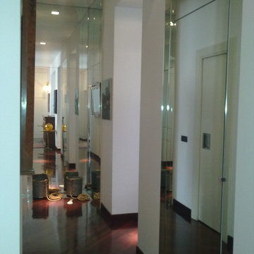 contemporary art collectioner's flat