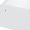 Levie Floating Corner Wood Wall Shelf Set, White