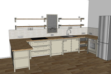 Diverse Küchenplanungen mit SketchUp