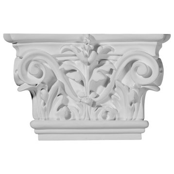 Acanthus Leaf Capital (Fits Pilasters up to 5 1/4"Wx3/4"D), 8 5/8"Wx5 1/2"H