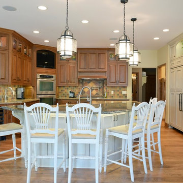 Crystal Cabinets- Inset Traditional Kitchen
