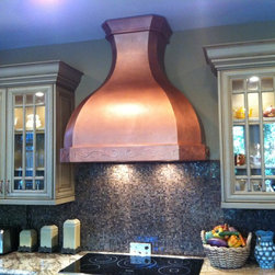 Copper Range Hood | Arabella | Vogler - Range Hoods And Vents