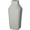 Quadrant Neck Vase, Gray