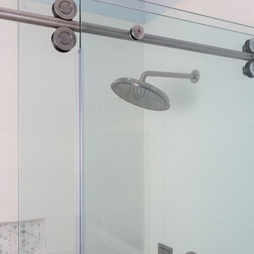 Simple Bathroom Renovation with Walk-in Shower