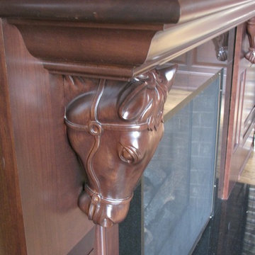 Fireplace Mantles & Custom Millwork