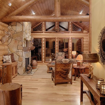 Oklahoma Log Home