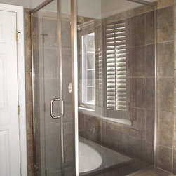 Semi-Frameless Showers - Shower Stalls And Kits