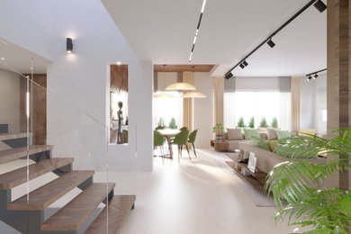 Idées déco pour une maison contemporaine.