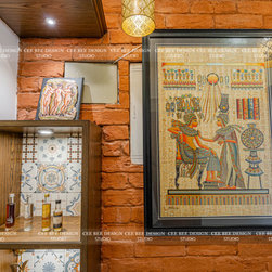 Modern 4bhk Country European Style Wall Painting - Living Room Furniture Sets
